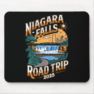 Tapis De Souris Niagara Falls Road Trip 2025 - Vacances d'été