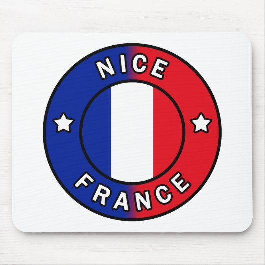 Tapis De Souris Nice France (Devant)