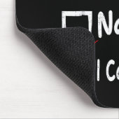 Tapis De Souris Nice Naughty I Can Explain Funny Christmas List Fa (Coin)