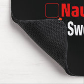 Tapis De Souris Nice Naughty I Swear I Tried Funny Christmas V-nec (Coin)