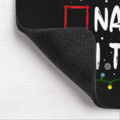 Tapis De Souris Nice Naughty I Tried Christmas List Santa Claus Fu (Coin)