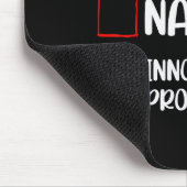 Tapis De Souris Nice Naughty Innocent Until Proven Guilty Christma (Coin)