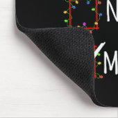 Tapis De Souris Nice Naughty Mermaid Christmas List Santa Claus Fu (Coin)