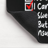 Tapis De Souris Nice Naughty Multi Checklist Funny Christmas List (Coin)