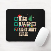 Tapis De Souris Nice Naughty Night Shift Nurse (Avec souris)