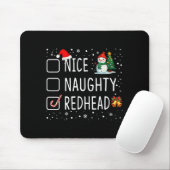 Tapis De Souris Nice Naughty Redhead (Avec souris)