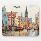 Tapis De Souris Nice peint Munich (Devant)