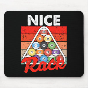 Tapis De Souris Nice Rack Funny Billard Lecteur Pool Billard Vin