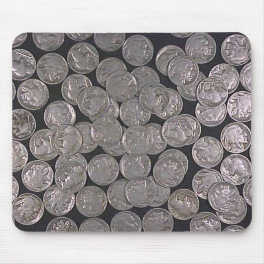 Tapis De Souris Nickels de Buffalo (Devant)