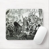 Tapis De Souris Nicolas Copernic expliquant sa théorie (Avec souris)