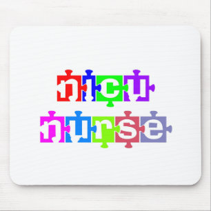 TAPIS DE SOURIS NICU NURSE PUZZLE PIECE