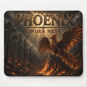 Tapis De Souris Nid de cendres de phénix Dark Realism
