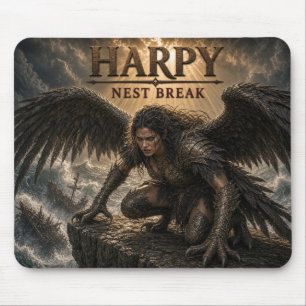 Tapis De Souris Nid de Harpie Brise Ténèbres Réalisme