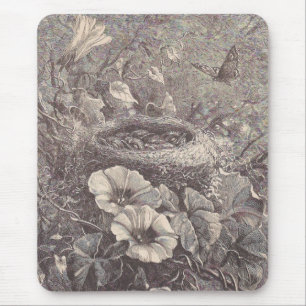 Tapis De Souris Nid d'oiseaux