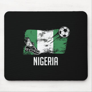 Tapis De Souris Nigeria Flag Jersey Nigerian Soccer Team Nigerian 