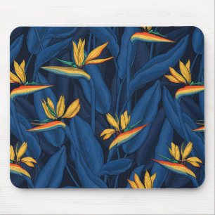 Tapis De Souris Night bird of Paradise garden 2