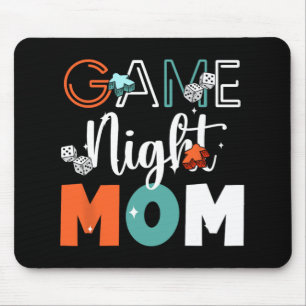 Tapis De Souris Night Mom Tablett Board Jeux Fête des mères