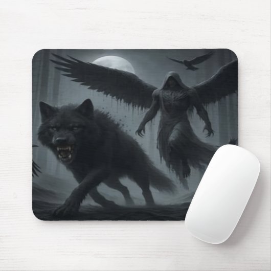 Tapis De Souris Night Stalker (Avec souris)