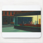 Tapis De Souris Nighthawake - Edward Hopper (Devant)
