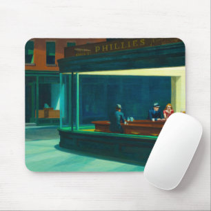 Tapis De Souris Nighthawks, 1942 by Edward Hopper