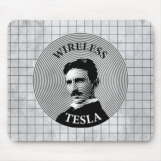 Tapis De Souris Nikola Tesla (Devant)