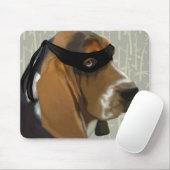 Tapis De Souris Ninja Basset Hound Dog (Avec souris)