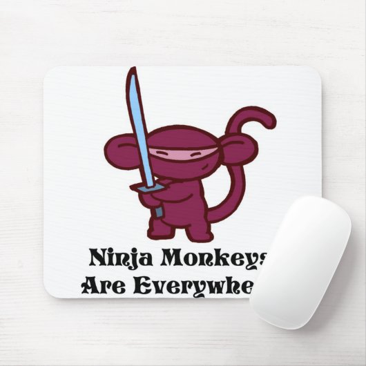 Tapis De Souris ninja-monkeysareeverywherer (Avec souris)