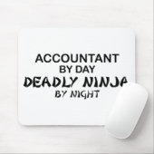 Tapis De Souris Ninja mortel par nuit - comptable (Avec souris)