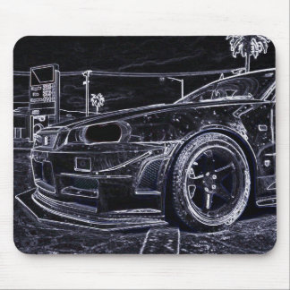 Tapis De Souris Nissan Skyline R34 GTR