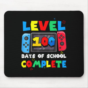 Tapis De Souris Niveau 100 Jours De L'École Complet Jeu Vidéo Game