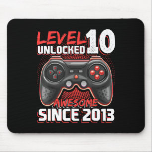 Tapis De Souris Niveau 10 Déverrouillé Awesome 2013 jeu vidéo 10th