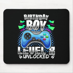 Tapis De Souris Niveau 8 Débloqué Jeu Vidéo 8ème Anniversaire Game