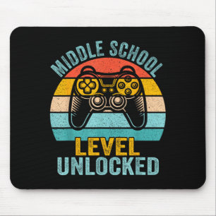 Tapis De Souris Niveau collège débloqué jeu vidéo rétro dos