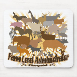 Tapis De Souris Niveau de la ferme Mousepad