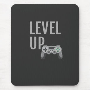 Tapis De Souris Niveau supérieur Art Joystick Gamer Rétro