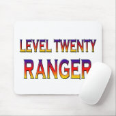 Tapis De Souris Niveau vingt ranger (Avec souris)