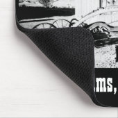 Tapis De Souris Niveleuse antique de route (Coin)