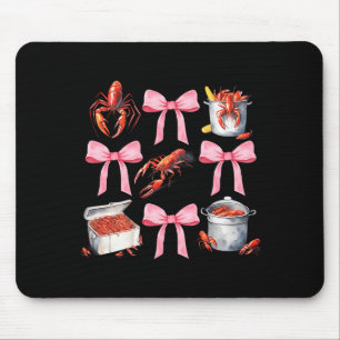 Tapis De Souris Nk Arc Mignon Coquette Ébullition Écrevisse Fille