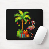 Tapis De Souris Nk Flamingo Christmas Palm Tree Trocal Xmas  (Avec souris)
