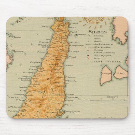 Tapis De Souris No 22 Cebu (Devant)