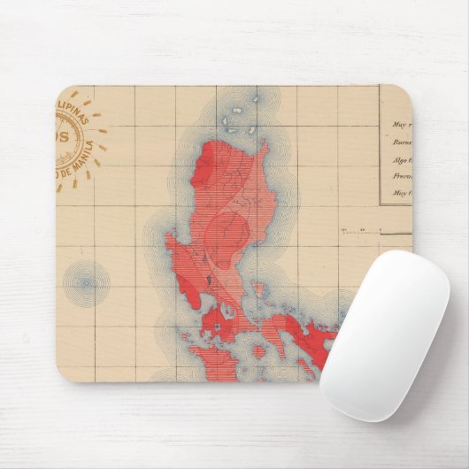 Tapis De Souris No 6 Signaux Temblores de distribution (Avec souris)