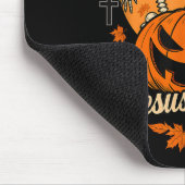 Tapis De Souris No Bones About It Jesus Saves Christian Halloween (Coin)