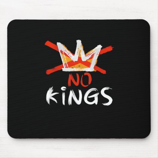 Tapis De Souris No King Funny Quote Retro Creative Style (Devant)