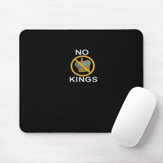 Tapis De Souris No Kings  Funny Design (Avec souris)
