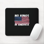 Tapis De Souris No Kings In America USA Flag Freedom Classic (Avec souris)