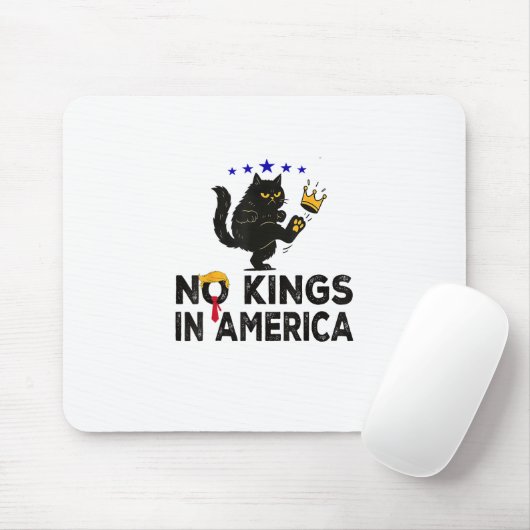 Tapis De Souris No Kings In America We The People Political Minima (Avec souris)