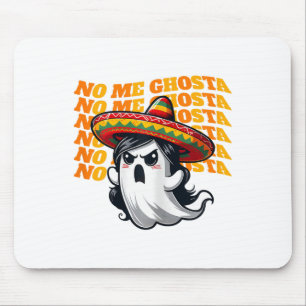 Tapis De Souris No Me Ghosta Funny Mexicaine Halloween Fantôme Fem