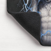 Tapis De Souris No More Mr Nice Guy Funny Alpha Wolf Meme Brainrot (Coin)