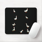 Tapis De Souris No My Ducks Are Certainly Not In A Row Funny Duck (Avec souris)