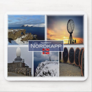 Tapis De Souris NO Norvège - Nordkapp North Cape -